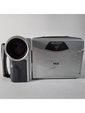 Sharp Viewcam VL-AH150 Hi8 Video Camcorder 400x 270 Rotating Video With Battery